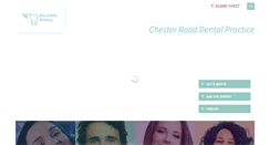 Desktop Screenshot of chesterroaddentalpractice.co.uk